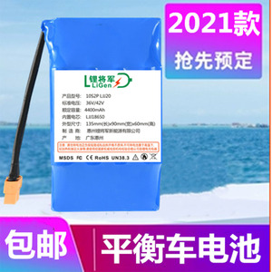 平衡车电瓶锂电池组36v配件42v儿童双轮扭扭车美尚龙吟阿尔郎电池
