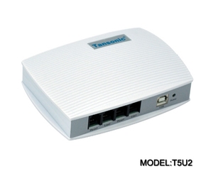 唐信T5U2电话录音 2路录音盒 可支持win7系统 笔记本 自动弹屏