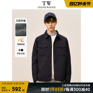 TeenieWeenie小熊男装夹克轻薄棉服休闲2024春季外套男款潮牌