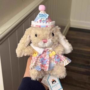 英国正版Jellycat Yummy甜美小兔子邦尼兔女生毛绒安抚短腿小玩偶