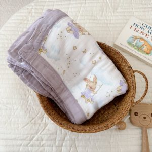 春夏竹棉纱布盖毯婴儿毛巾被宝宝空调毯儿童夏凉被幼儿园午睡毯