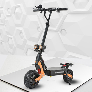 双驱高速可折叠电动滑板车代步迷你11寸60V锂越野减震小型踏板车