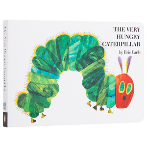 英文原版好饿的毛毛虫绘本绘本 the very hungry caterpillar廖彩杏书单启蒙艾瑞卡尔Eric Carle 送音频饥饿的毛毛虫英语图书