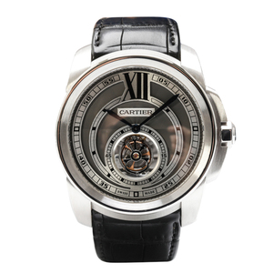 【95新】卡地亚CALIBRE系列男表W7100003陀飞轮手动机械手表