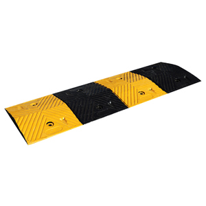 橡胶减速带 坡道实心减噪板 地下车库防躁板 止滑板斜坡垫减速垄