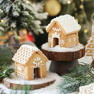圣诞节姜饼屋模具手压式材料家用糖霜房子小屋饼干模甜品烘焙diy