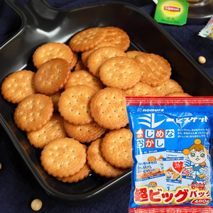 盒马MAX日本进口野村米勒饼干480g(30g*16包)临期零食品特价清仓