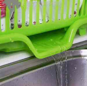 收纳用具多功能容量新款创意沥水碗架厨房放柜子打孔用品塑料居家