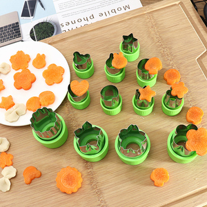 儿童卡通蔬菜水果压花模具烘焙饼干翻糖面食模具幼儿园蝴蝶面造型