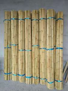 豆角竹子杆2米竹条瘦葫芦拦室内装饰花架晾衣旗杆架子田园竹竿