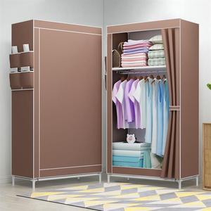 折叠衣柜无需安装简易衣柜折叠式免安装结实耐用出租房改造小家具