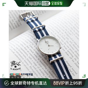 日本直邮(54172304197)IL BISONTE 2017S/S 条纹腕表手表