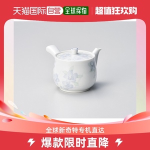 日本直邮京型文山窑手绘花茶杯双面急须壶功夫茶具