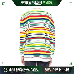 香港直邮LOEWE 多色横条纹针织开衫 女士