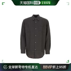 香港直邮Our Legacy 男士 Initial 青灰色莱赛尔纤维混纺衬衫 M22