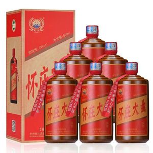 怀庄大曲传世 九韵华珍藏53度整箱500ml*6酱香型白酒纯粮坤沙固态