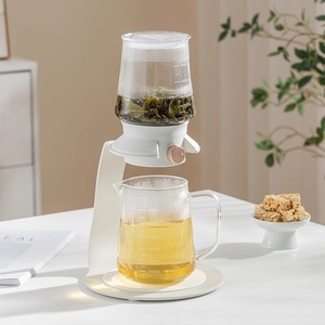 贞点小可迷你冲茶壶日式玻璃泡茶神器现代花茶壶滴滤式现磨咖啡壶
