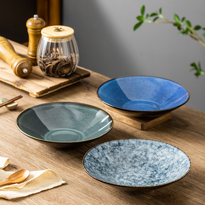 日式拉面碗创意汤面碗家用陶瓷碗餐厅面条碗泡面碗斗笠碗餐具商用