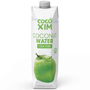 COCOXIM100%纯椰子水 1L越南原产进口纯椰子水果汁饮料健康低卡