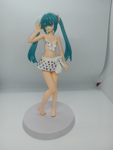 SEGA世嘉初音未来 景品手办模型 泳装 水着泳衣 摆件周边美少女