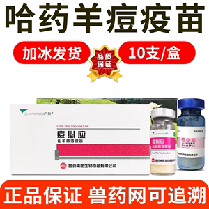 哈药羊豆疫苗痘必应山羊痘活疫苗小反刍羊痘二联苗牛结节病牛豆用