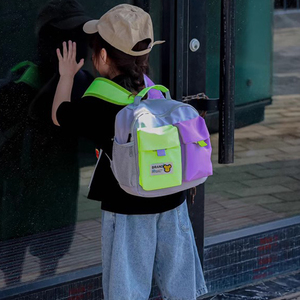 儿童背包女孩外出旅游包轻便户外软布男童双肩包宝宝小书包幼儿园