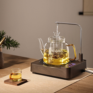 福也全自动上水电陶炉抽水茶炉煮茶器家用小型静音电磁炉保温智能