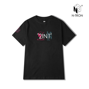 N-TRON x HINO  2IN1联名T恤   3M反光   男女款T恤  短袖衣服