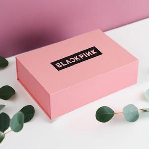 粉色签名版BLACKPINK百事可乐同款礼盒定制无糖墨丝小卡应援礼物|