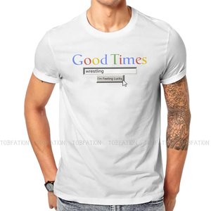 Good Times  Newest TShirts Wrestling Male Style Pure Cotton