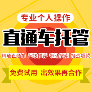 直通车运营带动搜索直通车托管网店推广优化7年经验优化打造爆款