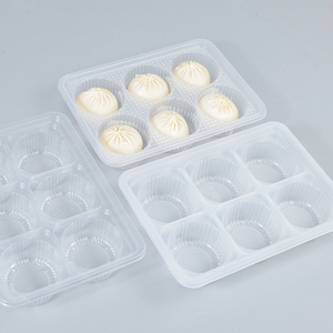 青团月饼盒一次性分格塑料外卖盒汤圆包装盒糕点盒蛋黄酥条头糕托