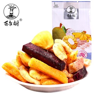 百年树综合果蔬干芭蕉菠萝蜜芋头条紫薯条进口混合蔬果干食品
