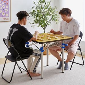 家用可折叠棋牌桌多功能户外休闲娱乐桌子简易打麻将扑克象棋方桌