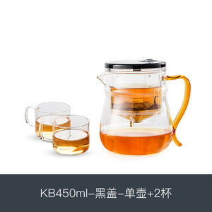 福容飘逸杯泡茶壶玻璃耐高温过滤泡茶杯茶具套装过滤内胆冲茶器