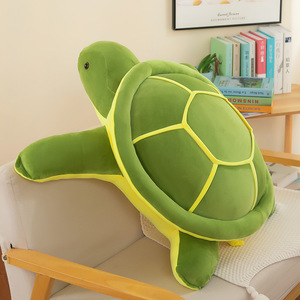 乌龟毛绒玩具公仔仿真软体海龟抱枕靠靠背大眼龟公仔儿童生日礼