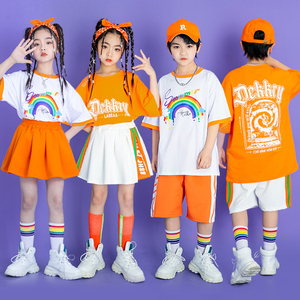 六一儿童啦啦队表演服装幼儿园演出服团体操小学生运动会班服套装