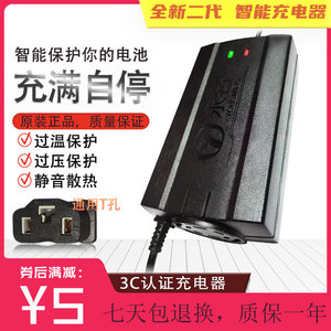 永名电动车充电器48V60V72V爱玛雅迪台铃专用充满自停