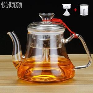 悦龙门电陶炉煮茶套装多功能静音迷你家用黑茶耐高温玻璃壶煮茶器