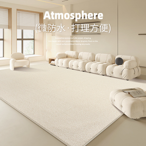 地毯客厅卧室2024新款满铺防水可擦免洗免打理沙发茶几毯家用地垫