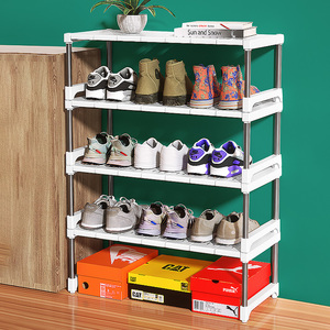 鞋架简易家用门口鞋柜分层架柜子隔板宿舍鞋子收纳神器多层可叠加
