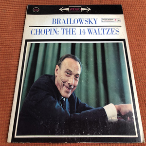 肖邦 14首华尔兹舞曲 布莱洛夫斯基钢琴 美版古典黑胶唱片LP