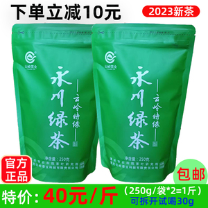 茶叶重庆特产云岭永川秀芽官方直售浓香型明前高山绿茶2023新茶