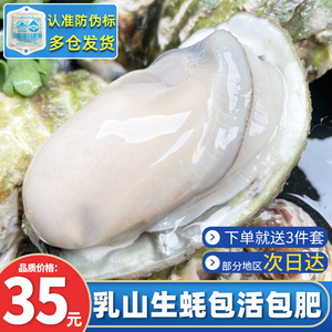 乳山生蚝鲜活5斤整箱特大10批发海鲜水产海蛎子新鲜牡蛎