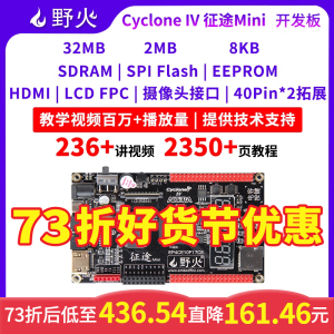 野火征途MiNi FPGA开发板 Altera CycloneIV EP4CE10F17C8N带HDMI