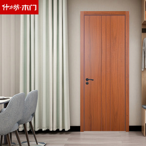 什木坊木门卧室门套装门实木填充环保免漆门家用简约房间门室内门