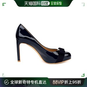 Salvatore Ferragamo菲拉格慕蓝色女士牛津高跟鞋