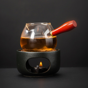 温茶炉小火炉蜡烛煮茶底座保温暖茶器提香器烘茶炉围炉煮茶温茶器