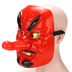 日本能剧天狗面具 般若面具 日本武士面具 恐怖整人面具