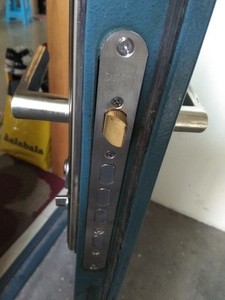 防盗门套装锁体老式通用型全套250/280/300加长单活双活大门锁